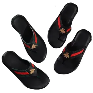 Men's slippers summer fashion fashion flip flops outdoor wear beach indoor angled flip flops men