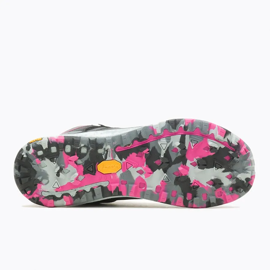 Merrell Women's Antora 3 Mid Waterproof Shoes Black Fuchsai