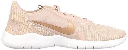 Nike Women's Flex Experience Run 9 Stone Mauve/Platinum Tint/Metallic Red Bronze Shoes-7 UK (9 US) (CD0227)