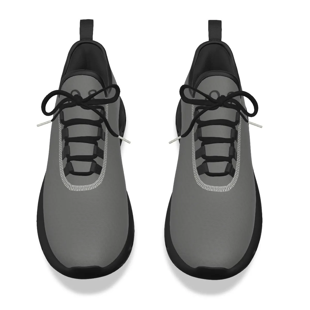 Officially Sexy Dark Grey & Black Skyline Women's Light Athletic Sports Sneaker