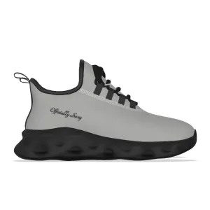 Officially Sexy Light Grey & Black Skyline Women's Light Sports Sneaker