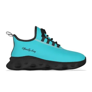 Officially Sexy Turquoise & Black Skyline Women's Light Sports Sneaker