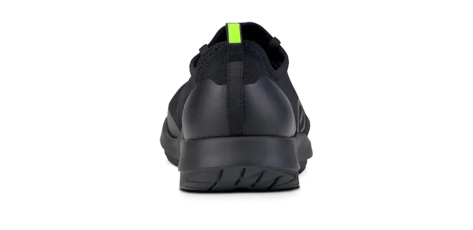 OOFOS Men's  OOmg Sport Lace BLACK