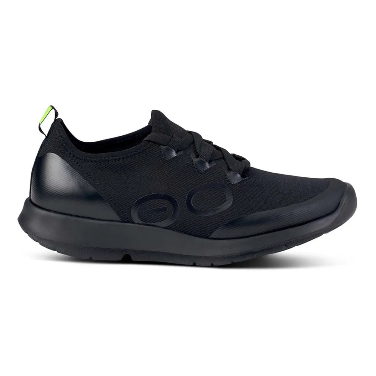 OOFOS Men's  OOmg Sport Lace BLACK