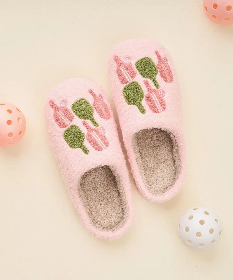 Pickleball Slippers - Pink