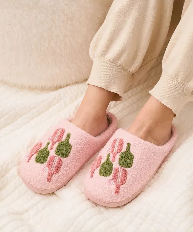 Pickleball Slippers - Pink
