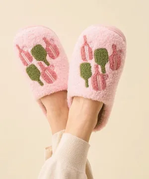 Pickleball Slippers - Pink