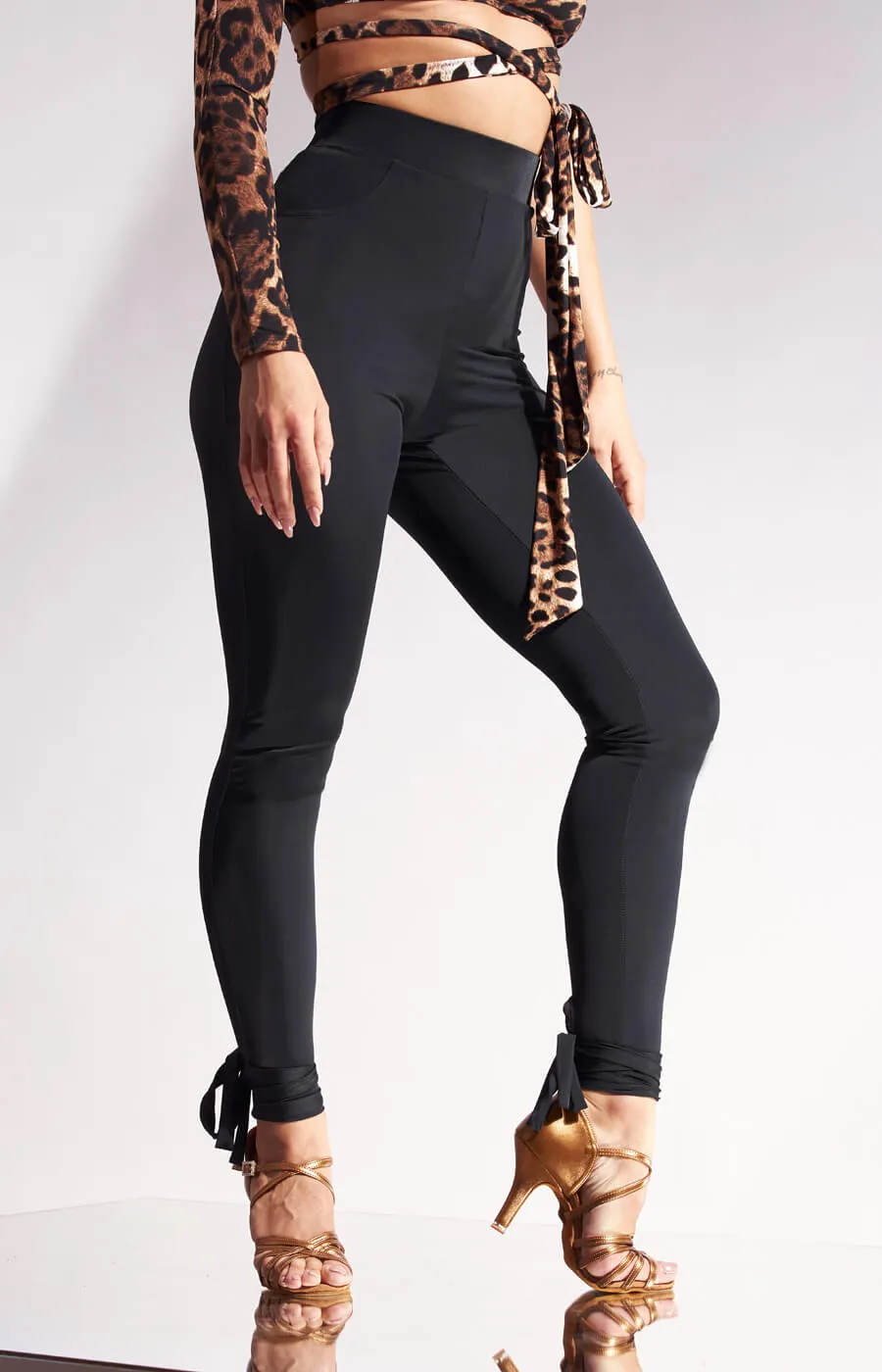 Sasuel Livy Dance Leggings - Latin, Salsa, Jazz Dance practice and performance