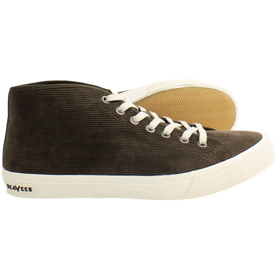 Seavees California Special Cordies Mens Brown Plimsolls
