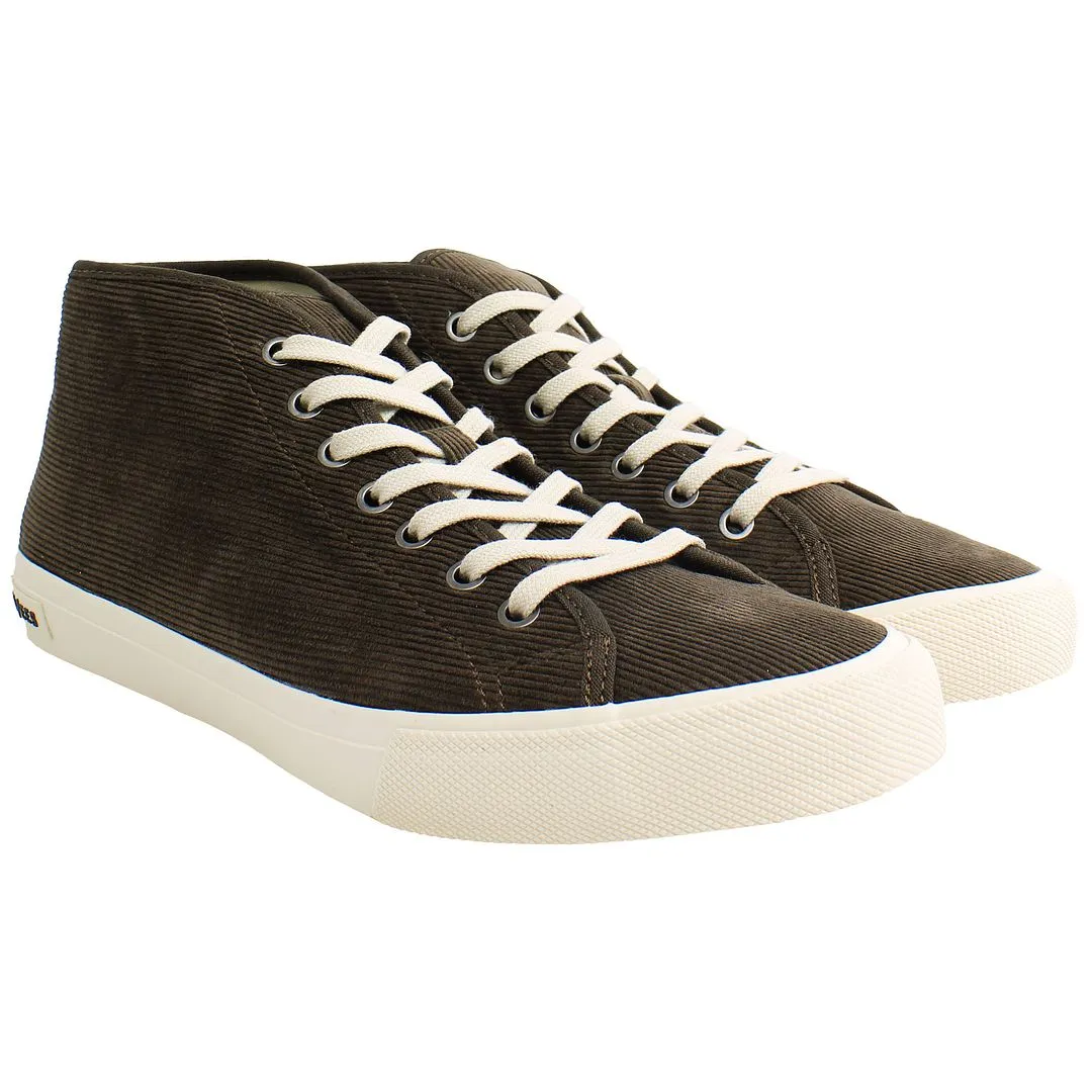 Seavees California Special Cordies Mens Brown Plimsolls