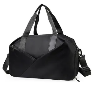 Travel Duffle Bags Portable Luggage Bag-Black