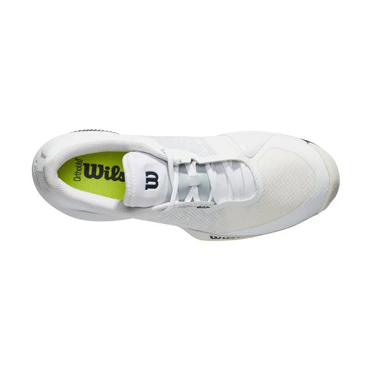 Wilson Mens Kaos Swift Tennis Shoe - Wh/Space/Yellow
