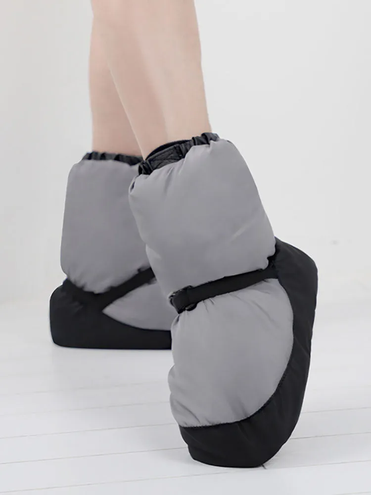 Winter Dance Warm Shoes Ballet Practice Shoes Thick-soled Quilted Short Boots