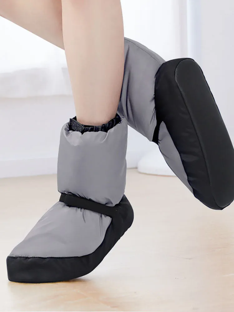 Winter Dance Warm Shoes Ballet Practice Shoes Thick-soled Quilted Short Boots
