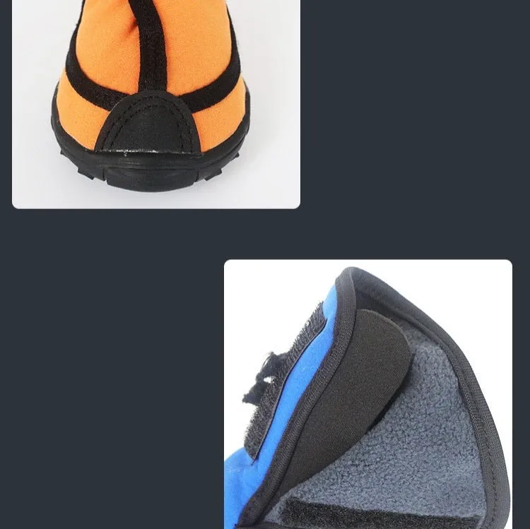Winter High Boots Velcro for Medium to Large Dogs
