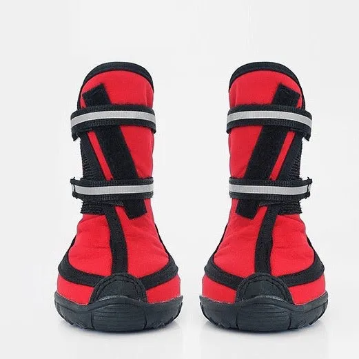 Winter High Boots Velcro for Medium to Large Dogs