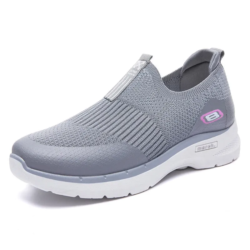Women's Knit Pull On Sock Running Shoes