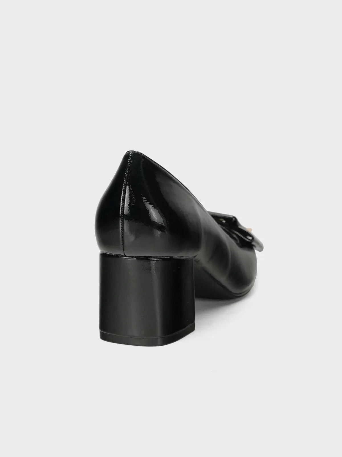 Womens "KAIRO" Chunky Heel Pointy Toe Courts