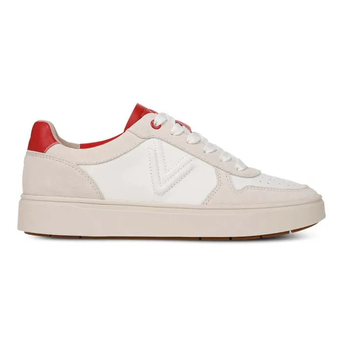 Womens Vionic Kimmie Court in Cream/Red