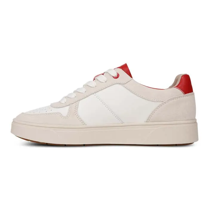 Womens Vionic Kimmie Court in Cream/Red