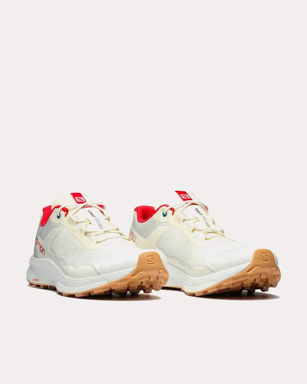 x Copson Ultra Raid White / Vanilla Ice / Racing Red Running Shoes